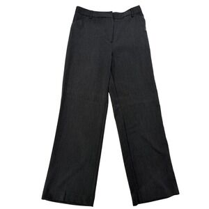 Long Elegant Legs Tall Gray Straight Leg Dress Pants Women's 12 35" Inseam